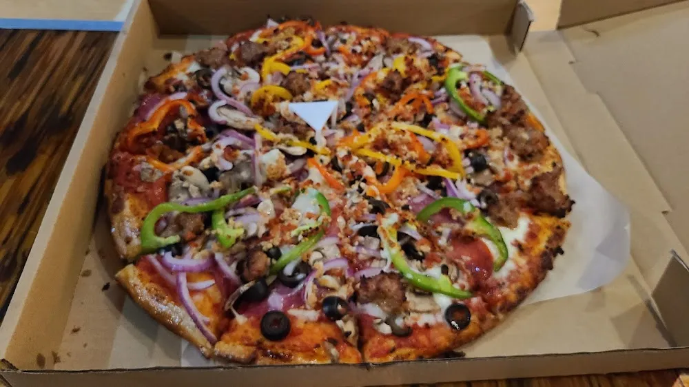 12 or Medium All in Pizza