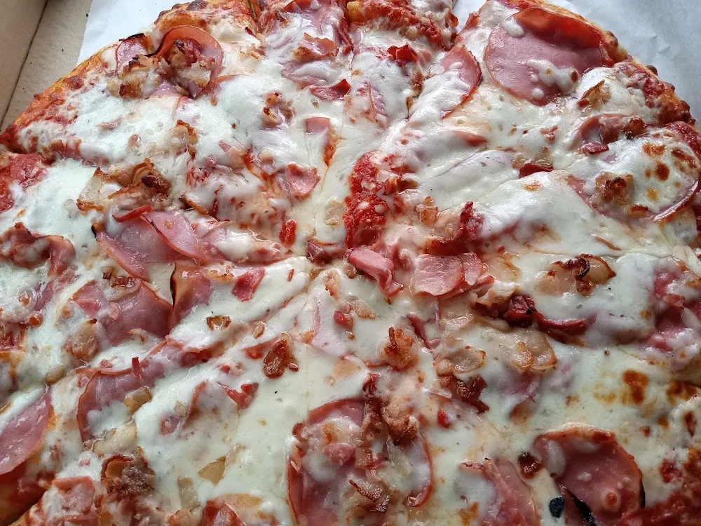 Bacon Canadian Bacon & Extra Sauce