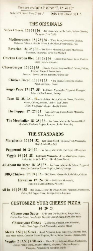 The Piehole Pizzeria Menu image 4